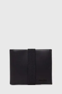Kožená peněženka Calvin Klein černá barva #5969373