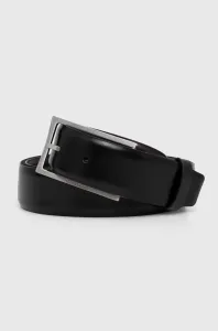 Oboustranný kožený pásek Calvin Klein pánský, černá barva #6035262