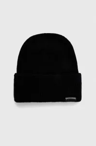 Čepice Calvin Klein černá barva, z tenké pleteniny #5476690
