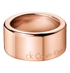 Calvin Klein Bronzový prsten Hook Large KJ06PR10020 50 mm