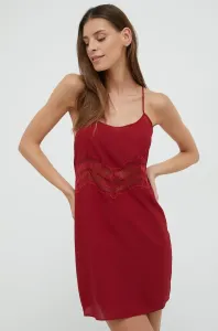 Noční košile Calvin Klein Underwear dámská, červená barva