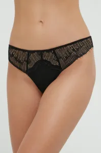 Tanga Calvin Klein Underwear černá barva #1842063