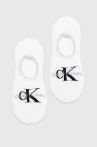 Ponožky Calvin Klein Jeans dámské, bílá barva