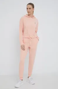Pyžamové kalhoty Calvin Klein Underwear dámské, růžová barva