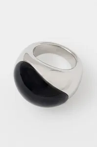 Calvin Klein Ocelový prsten s kamenem Ellipse KJ3QLR0201 52 mm