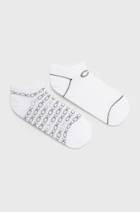 Ponožky Calvin Klein (2-pack) dámské, bílá barva #2800353