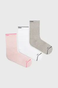 Calvin Klein Underwear	 Ponožky 3 páry Růžová #2800356