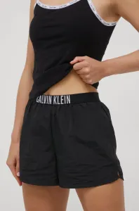 Plážové šortky Calvin Klein dámské, černá barva,