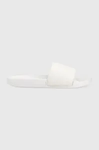 Pantofle Calvin Klein POOL SLIDE - MONO dámské, bílá barva, HW0HW01624 #5252764
