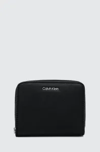 Peněženka Calvin Klein černá barva