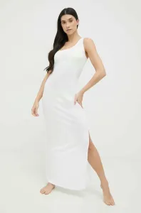 Plážové šaty Calvin Klein bílá barva #4940620