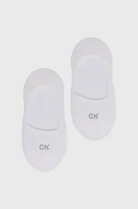 Ponožky Calvin Klein dámské, bílá barva #1983710