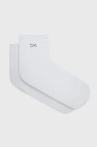 Ponožky Calvin Klein dámské, bílá barva #1960320