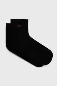 Ponožky Calvin Klein dámské, černá barva #1960319
