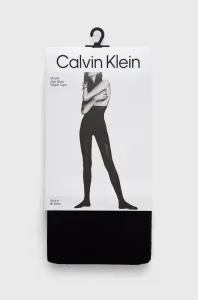 Punčochy Calvin Klein černá barva