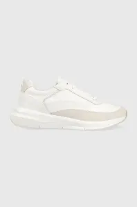 Sneakers boty Calvin Klein FLEXI RUNNER LACE UP bílá barva, HW0HW01581