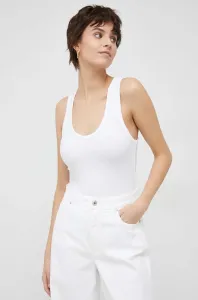 Top Calvin Klein dámský, bílá barva #4936161