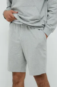 Pyžamové šortky Calvin Klein Underwear pánské, šedá barva #1689810