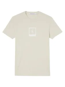 Calvin Klein pánské béžové tričko #1423644