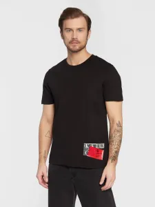 Calvin Klein pánské černé tričko - M (BEH) #3609246