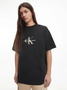 Calvin Klein pánské černé tričko - M (BEH) #3609245