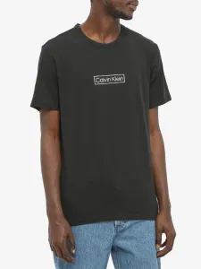 Calvin Klein pánské černé tričko - M (UB1)