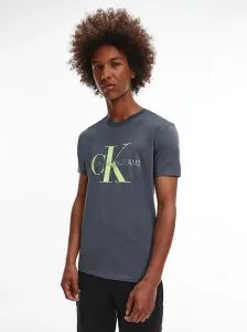 Calvin Klein pánské šedé tričko - S (PCK)