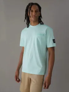 Calvin Klein pánské tyrkysové tričko