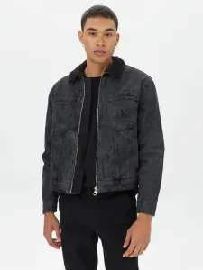 Calvin Klein pánská černá džínová bunda #6064937