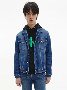 Calvin Klein pánská modrá džínová bunda #1411367