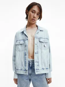 Calvin Klein pánská světle modrá džínová bunda - XL (1AA)