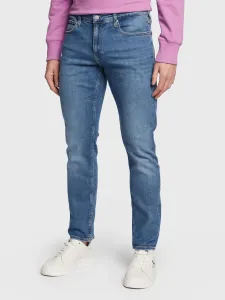 Calvin Klein pánské modré džíny SLIM #4402623