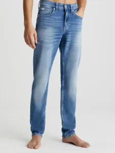 Calvin Klein pánské modré džíny SLIM TAPER - 31/30 (1A4)