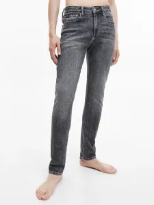 Calvin Klein pánské šedé džíny - 33/32 (1BZ) #4201765