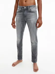 Calvin Klein pánské šedé džíny - 33/34 (1BZ) #1413357