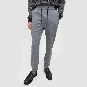 Calvin Klein pánské šedé kalhoty - M (P2D)