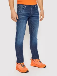 Calvin Klein pánské tmavě modré džíny #1419344