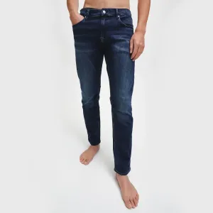 Calvin Klein pánské tmavě modré džíny - 34/34 (1BJ) #1405906