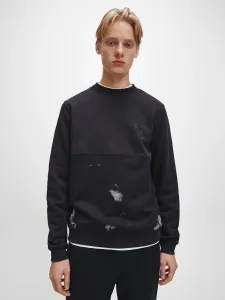 Calvin Klein pánská černá mikina  - XL (BEH) #1409533