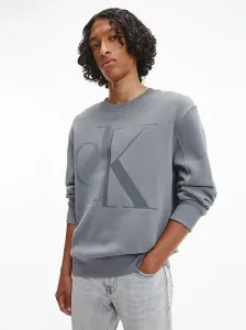 Calvin Klein pánská šedá mikina #1413158