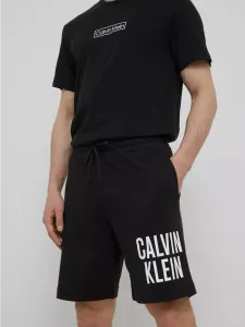 Calvin Klein pánské černé teplákové kraťase - M (BEH)