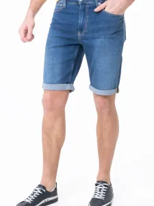 Calvin Klein pánské džínové modré šortky #1415575
