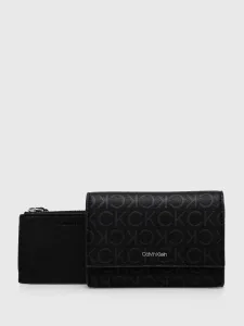 Calvin Klein dámská černá peněženka #6058969