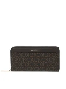 Calvin Klein dámská hnědá peněženka - OS (0HD)