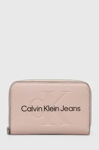 Calvin Klein dámská růžová peněženka malá - OS (TFT)