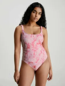 Calvin Klein Underwear	 Authentic-One Piece-Print Jednodílné plavky Růžová #4180363