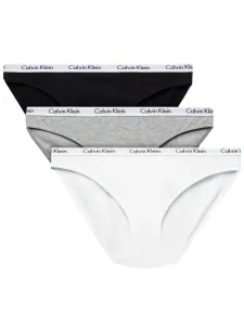 Calvin Klein 3 PACK - dámské kalhotky QD3588E-999 S