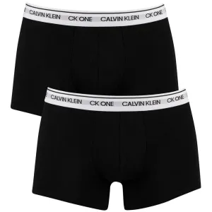 Calvin Klein 2 PACK - pánské boxerky CK One NB2385A-BNM S