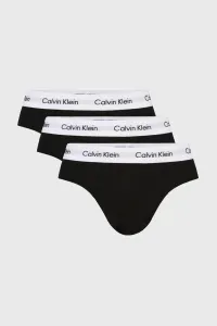 3 PACK slipů  Cotton stretch core S Calvin Klein #76602