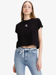 Calvin Klein Jeans Crop top Černá #2855589
